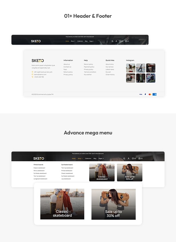 Sketo - Skateboard eCommerce Shopify 2.0 Theme - 2